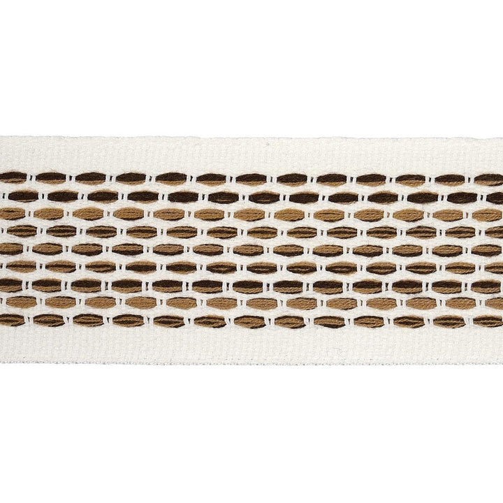 Portola Tape Indoor/Outdoor Neutral 79423 by Schumacher Designer Trim Indoor/Outdoor Recolors - Swanky Fabrics -