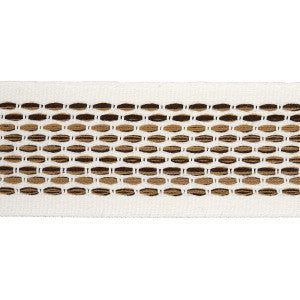 Schumacher Trim Portola Tape Indoor/Outdoor Neutral 79423