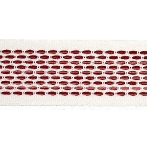 Schumacher Trim Portola Tape Indoor/Outdoor Rose 79424