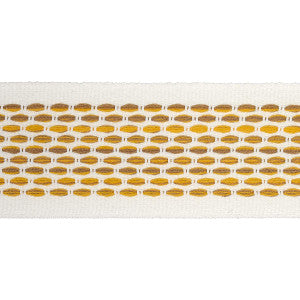 Schumacher Trim Portola Tape Indoor/Outdoor Yellow 79425