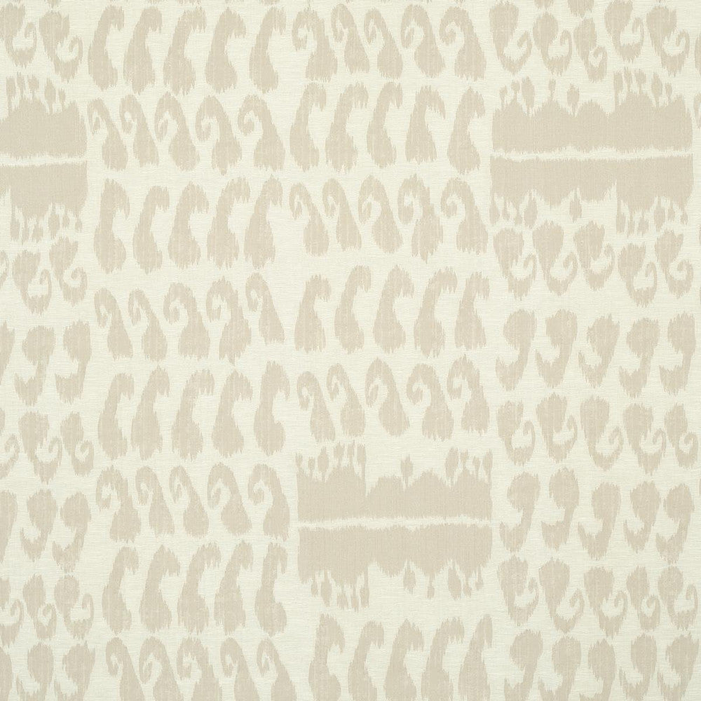 Nallamala Ivory 80380 by Schumacher Designer Fabric Perennial Favorites 27.5" - Swanky Fabrics -