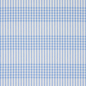 Schumacher Fabric Bergen Plaid Sky 80803