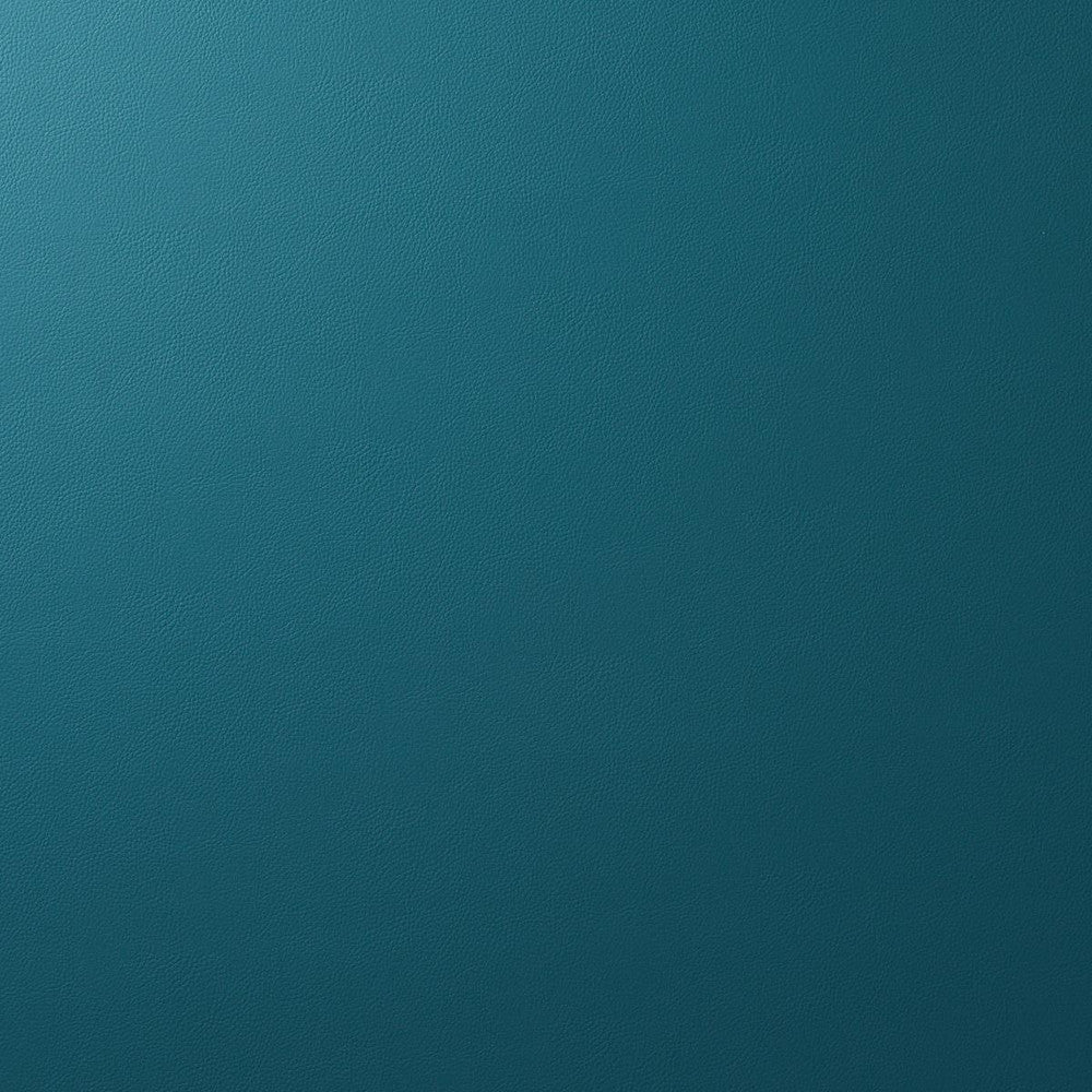 Vegan Leather Indoor/Outdoor Peacock 80908 by Schumacher Designer Fabric Perfect Basics: Vegan Leather & Suede - Swanky Fabrics -