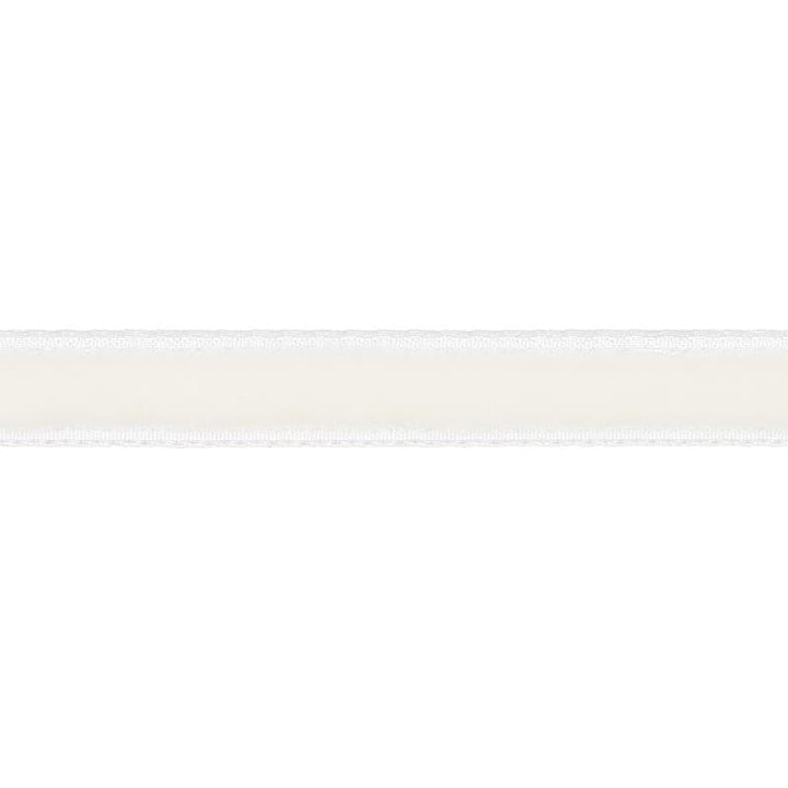 Velvet Tape Narrow Ivory 80920 by Schumacher Designer Trim Perfect Basics: Velvet Tapes - Swanky Fabrics -