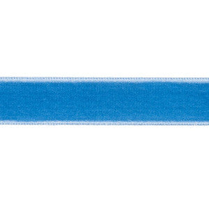Schumacher Trim Velvet Tape Medium Cadet 80943