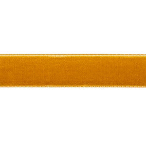 Schumacher Trim Velvet Tape Medium Gold 80946