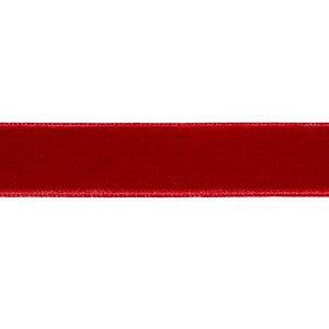 Schumacher Trim Velvet Tape Medium Crimson 80947