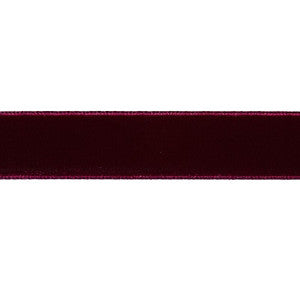 Schumacher Trim Velvet Tape Medium Aubergine 80948