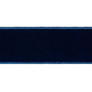 Schumacher Trim Velvet Tape Wide Saphire 80964