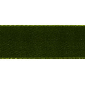 Schumacher Trim Velvet Tape Wide Moss 80965