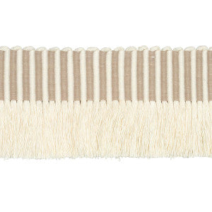 Schumacher Trim Graphic Fringe Ivory 81210