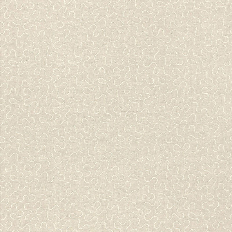 Meander Embroidery Linen 67601 by Schumacher Fabric Schumacher Fabric Meander Embroidery Linen 67601Fabric LINEN 67% INDIA </p><p>Repeat: H: HORZ. 6 1/2" (17CM) , V: VERT. 4 1/4" (11CM) 51.75 - Fabric Carolina -