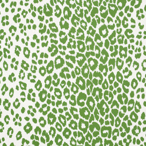Schumacher Wallpaper Iconic Leopard Green 5007015