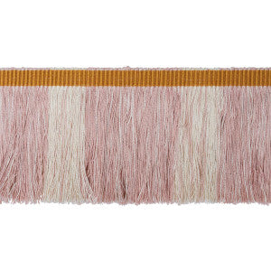 Schumacher Trim Calcada Fringe Rose Quartz 78986