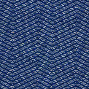 Schumacher Fabric Sparre Pingl Cobalt 80981