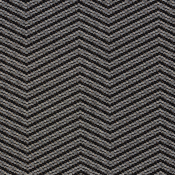 Sparre Pingl Carbon 80982 by Schumacher Designer Fabric Stephanie Seal Brown 26.75" - Swanky Fabrics -