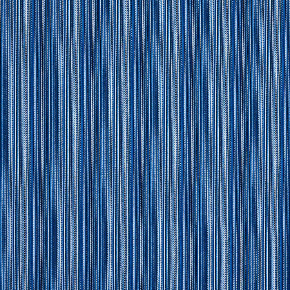 Fino Stripe Indoor/Outdoor Cobalt 81070 by Schumacher Designer Fabric Indoor/Outdoor - Swanky Fabrics -