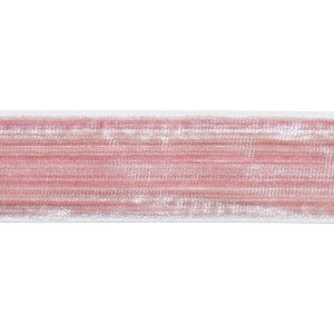 Schumacher Trim Gaspard Velvet Tape Narrow Blush 81292