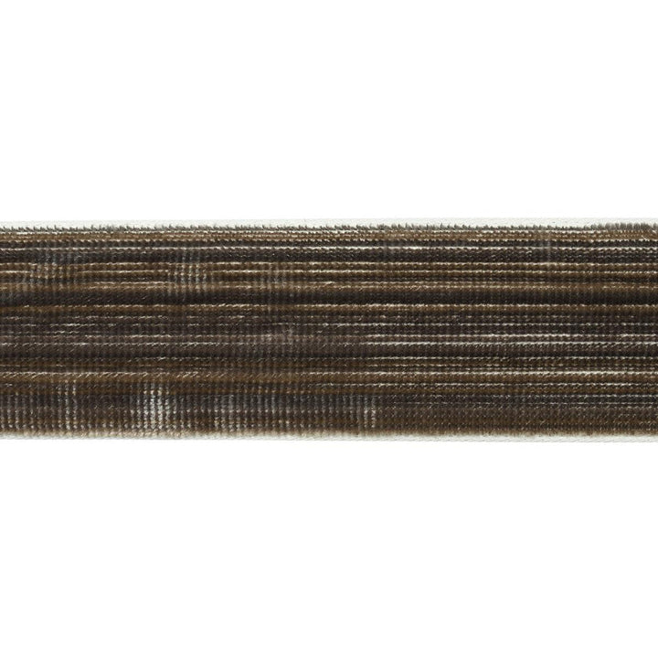Gaspard Velvet Tape Narrow Charcoal 81294 by Schumacher Designer Trim Velvet & Velvet Trims - Swanky Fabrics -