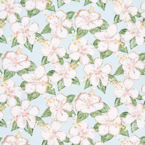 Schumacher Wallpaper Fabienne Sky 5013810