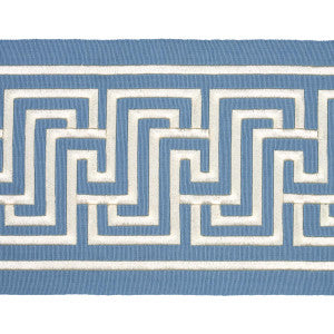 Schumacher Trim Labyrinth Tape Sky 66148