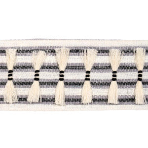 Schumacher Trim Eyelash Fringe Black 81201