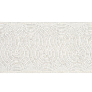 Schumacher Trim Giraldi Embroidered Ivory 81252