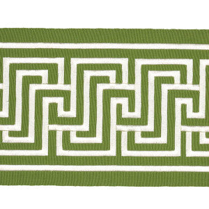 Schumacher Trim Labyrinth Tape Green 81260