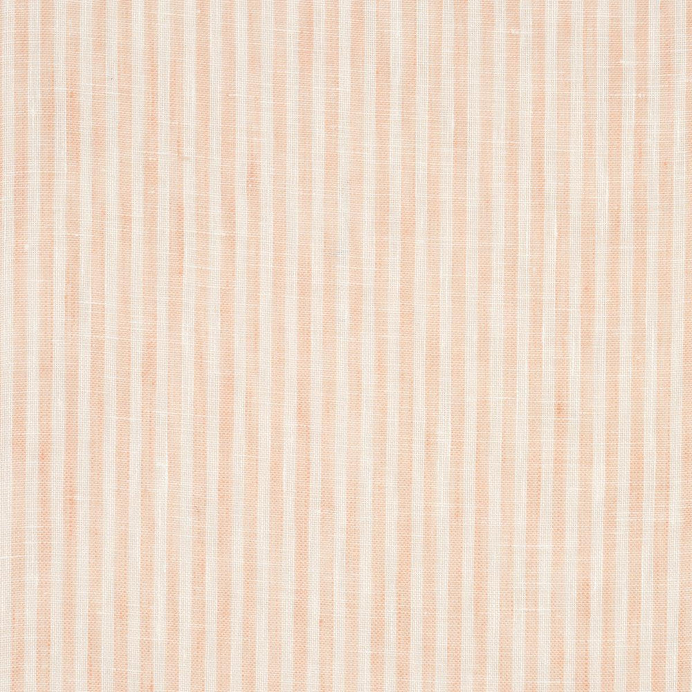 Tori Stripe Sheer Blush 81320 by Schumacher Designer Fabric Stripes Revisits - Swanky Fabrics -