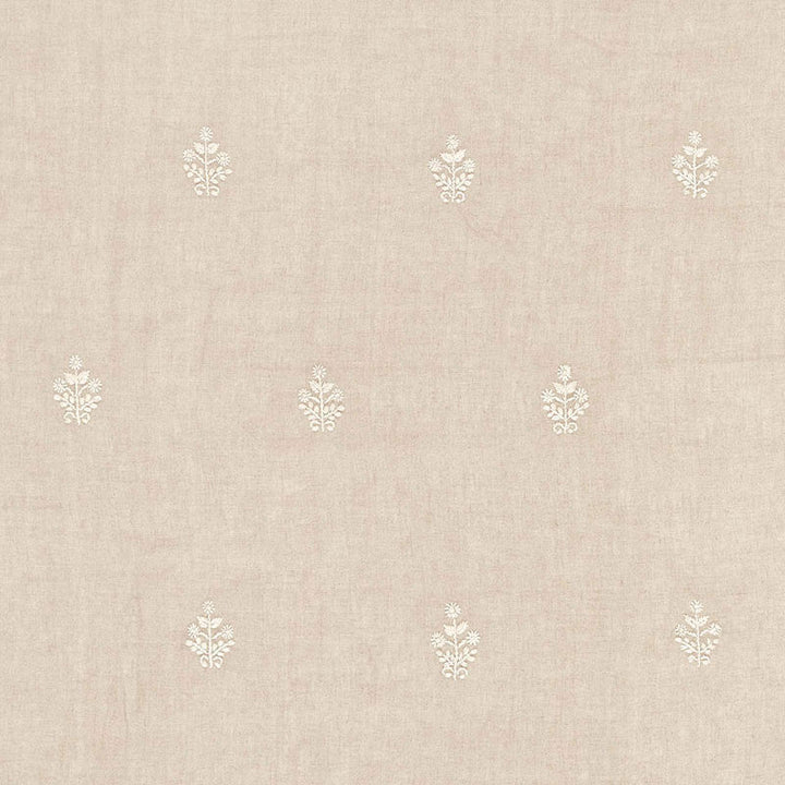 Maria Embroidery Linen 67791 by Schumacher Designer Fabric FIRENZE / SHEERS LINEN 68% COTTON 32% INDIA </p><p>Repeat: Horizontal: 4 1/4" (11CM) and Vertical: 16 3/4" (43CM) 51 - Swanky Fabrics -