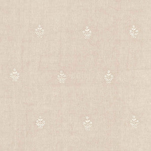Schumacher Fabric Maria Embroidery Linen 67791