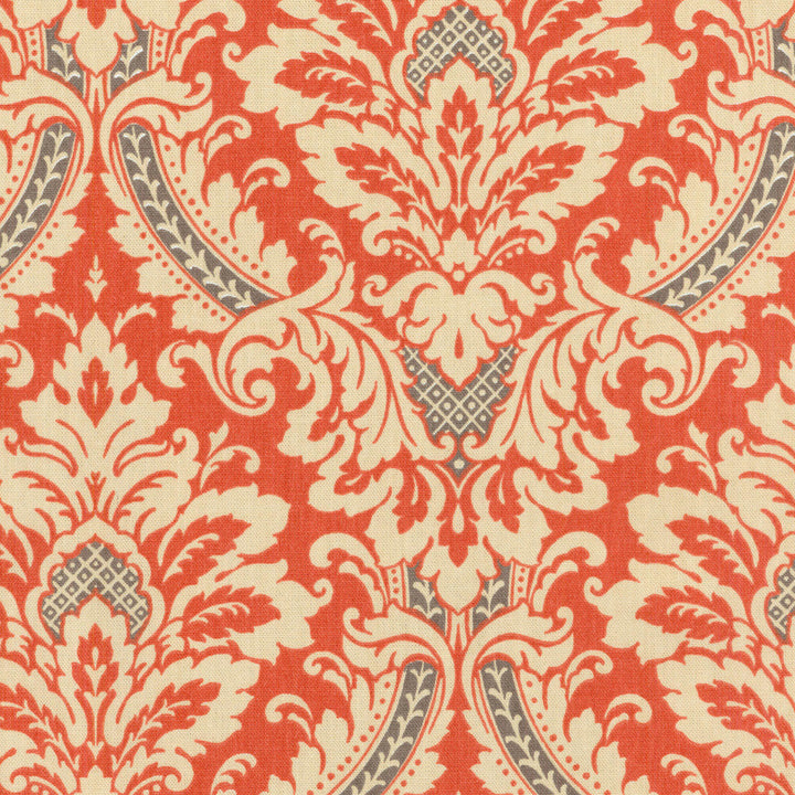 Donnington Clay 678013 by Waverly Designer Fabric - 100%Cotton U.S.A. 45000 Horizontal: 4.5 and Vertical: 13.5 54 - Swanky Fabrics -