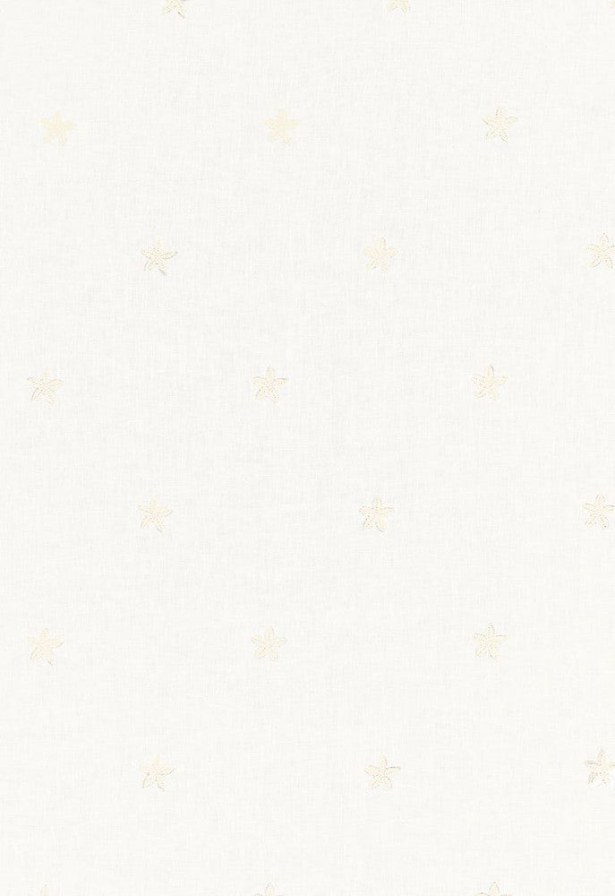 Vincenzo Embroidery Ivory 67811 by Schumacher Designer Fabric Firenze-Sheers 85% Linen, 15% Viscose - Horizontal: 5 and Vertical: 11.75 50.75 - Swanky Fabrics -