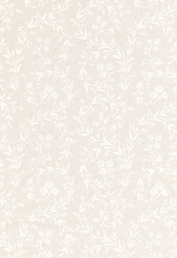 Fiorentina Embroidery Oat 67821 by Schumacher Designer Fabric Firenze-Sheers 60% Linen, 40% Spun - Horizontal: 16.75 and Vertical: 15.125 50.75 - Swanky Fabrics -