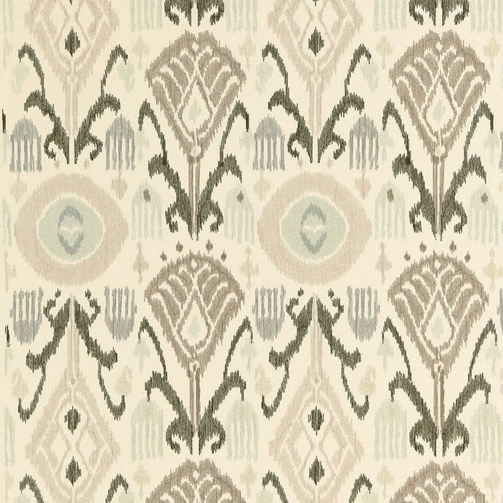 Turkestan Embroidery Moonstone 67870 by Schumacher Fabric Schumacher Fabric Turkestan Embroidery Moonstone 67870Fabric LINEN 77% INDIA </p><p>Repeat: H: HORZ. 12 3/4" (32CM) , V: VERT. 22 5/8" (57CM) 51.5 - Fabric Carolina -