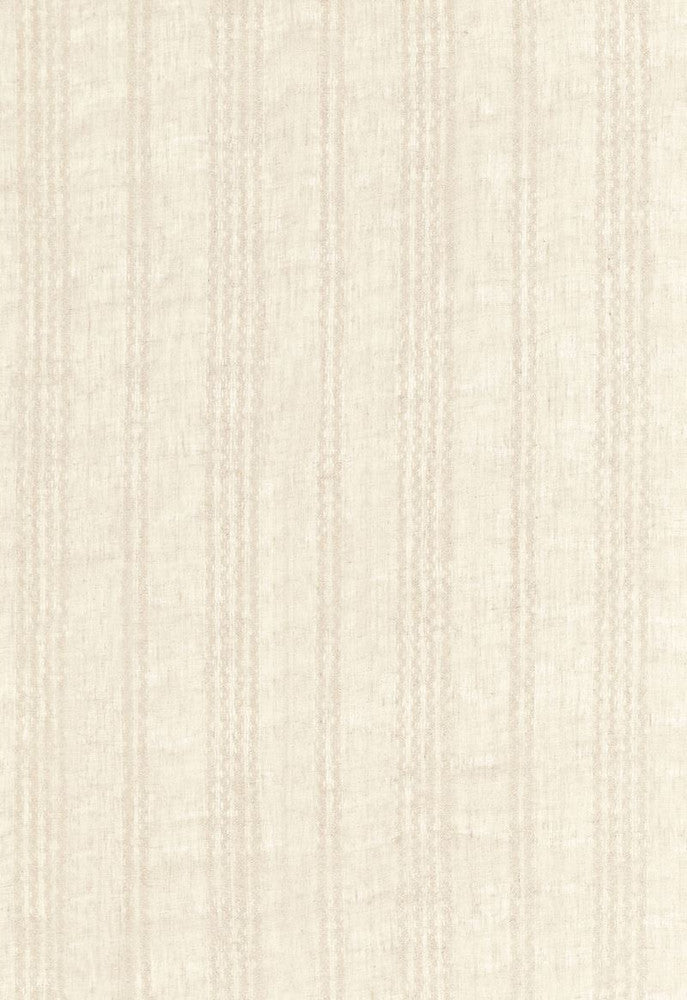 Piero Stripe Embroidery Linen 67881 by Schumacher Designer Fabric Firenze-Sheers 71% Linen, 29% Spun - Horizontal: 7.375 and Vertical: 5/8- 51.5 - Swanky Fabrics -