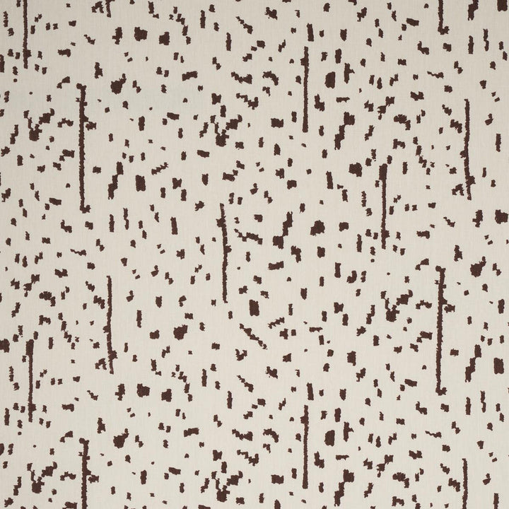 Bespotted Brown 180312 by Schumacher Designer Fabric Miles Redd 27.0" - Swanky Fabrics -
