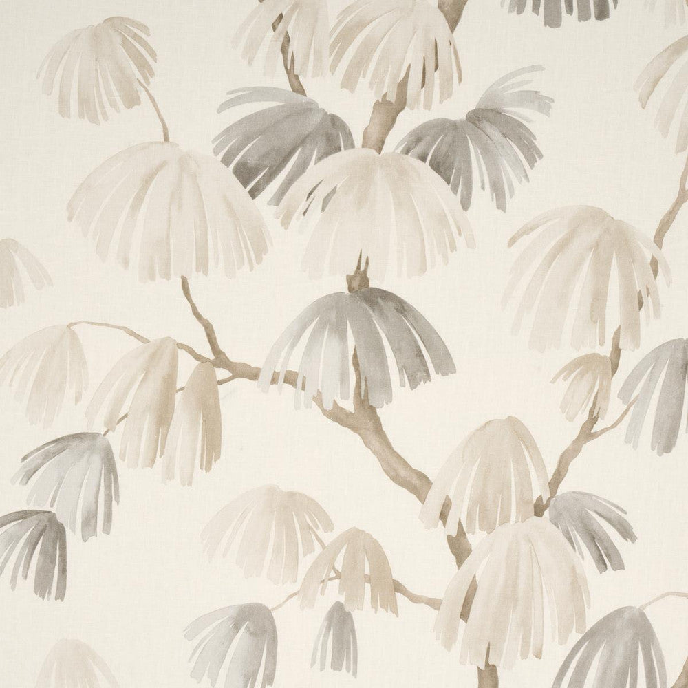 Weeping Pine Neutral 180351 by Schumacher Designer Fabric David Kaihoi 54.0" - Swanky Fabrics -