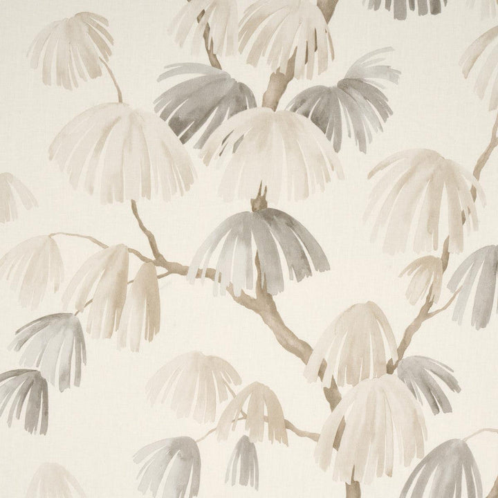 Weeping Pine Neutral 180351 by Schumacher Designer Fabric David Kaihoi 54.0" - Swanky Fabrics -