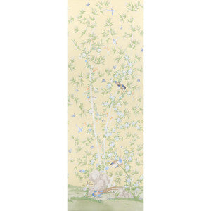 Schumacher Wallpaper Brighton Pavilion Panel Yellow 5007747