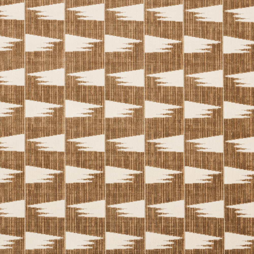 Tutsi Neutral 71224 by Schumacher Designer Fabric David Kaihoi 4.25" - Swanky Fabrics -
