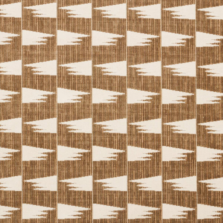 Tutsi Neutral 71224 by Schumacher Designer Fabric David Kaihoi 4.25" - Swanky Fabrics -