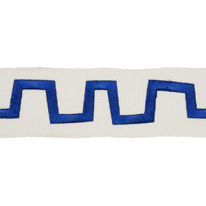 Schumacher Trim Corbu Tape Blue 81771