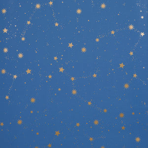 Schumacher Wallpaper Scattered Stars Night 5014141