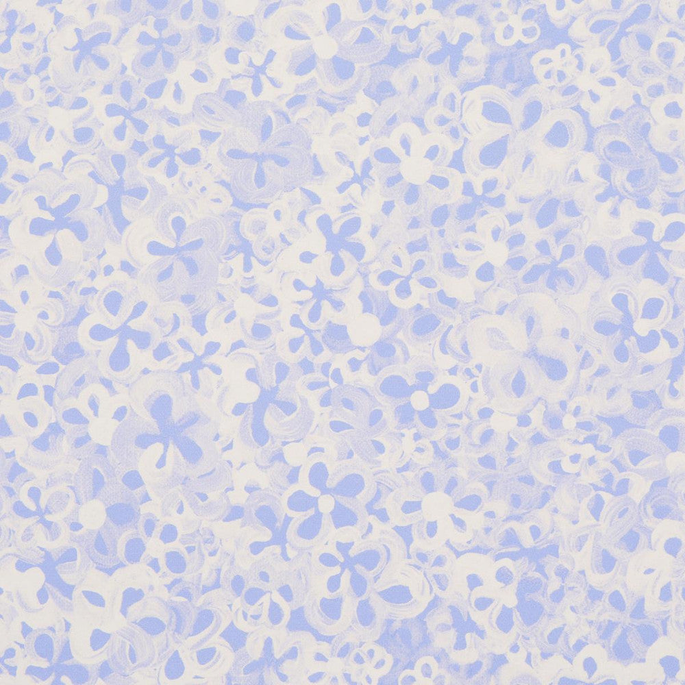 Superbloom Cornflower 5014200 by Schumacher Designer Wallpaper Backdrop 27.0" - Swanky Fabrics -