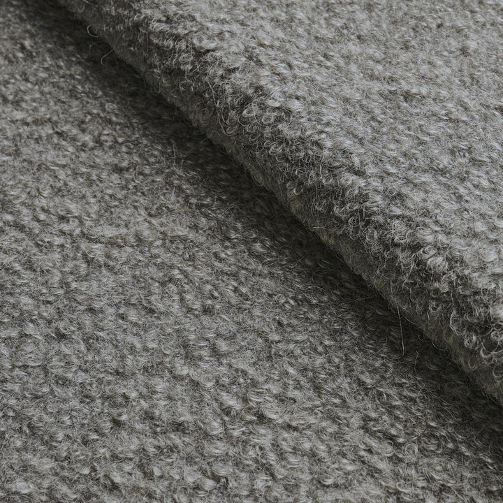 Teddy Wool Boucl Grey 82061 by Schumacher Designer Fabric Patterson Flynn - Swanky Fabrics -