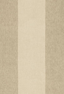 Schumacher Fabric Vista Linen Stripe Flax 67940