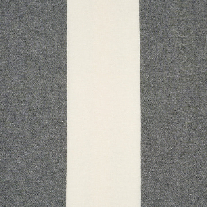 Vista Linen Stripe Casement Carbon And White 67944 by Schumacher Fabric Schumacher Fabric Vista Linen Stripe Casement Carbon And White 67944Fabric LINEN 100% </p><p>Repeat: H: HORZ. 22" (56CM), V: 122 - Fabric Carolina -