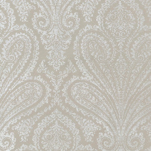 Waverly Fabric Paisley Aglow Pewter 679451