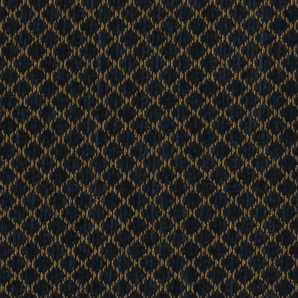 6794 Cobalt by Charlotte Designer Fabric Ring Book Page #56 100% Woven Polyester Asia Exceeds 50,000 Wyzenbeek Rubs (Heavy Duty) Horizontal: 0.5" x Vertical: 0.5" 54 Inches - Swanky Fabrics -